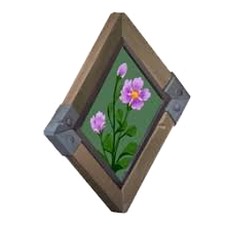 干花相框成品图